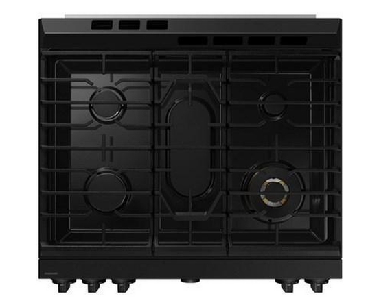 Cuisinière à gaz Smart Bespoke de 6,0 pi³ Samsung - NSG6DG8500SR/AA