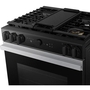 Cuisinière à gaz Smart Bespoke de 6,0 pi³ Samsung - NSG6DG8500SR/AA