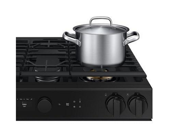 Cuisinière à gaz Smart Bespoke de 6,0 pi³ Samsung - NSG6DG8500MT/AA