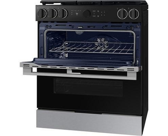 Cuisinière encastrable a Biénergie de 30 po avec Wi-Fi Samsung - NSY6DG8550SRAC