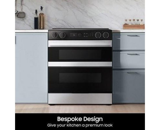 Cuisinière encastrable de 30 po avec Wi-Fi Samsung - NSE6DG8550SRAC