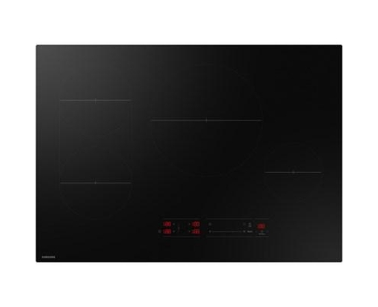 Table de Cuisson à Induction Intelligente de 30 po avec 4 Éléments et Commandes Tactiles Numériques Samsung - CC70F30S2DAA