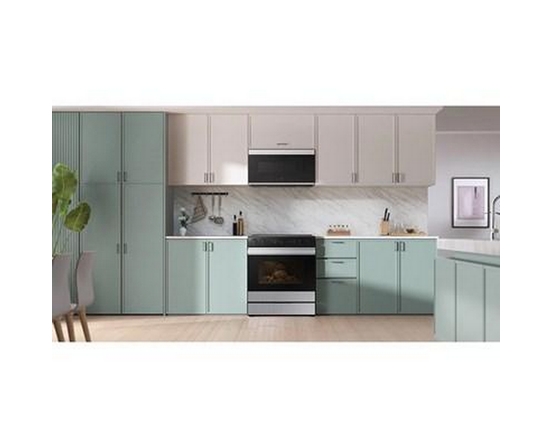 Cuisinière électrique Smart Bespoke de 6,3 pi³ Samsung - NSE6DG8500SR/AC