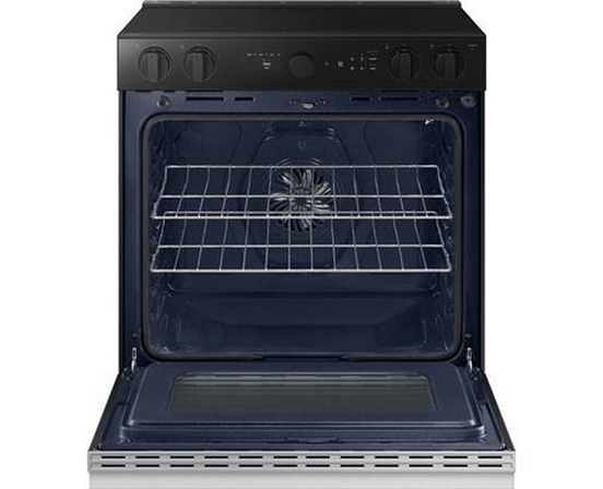 Cuisinière électrique Smart Bespoke de 6,3 pi³ Samsung - NSE6DG8500SR/AC