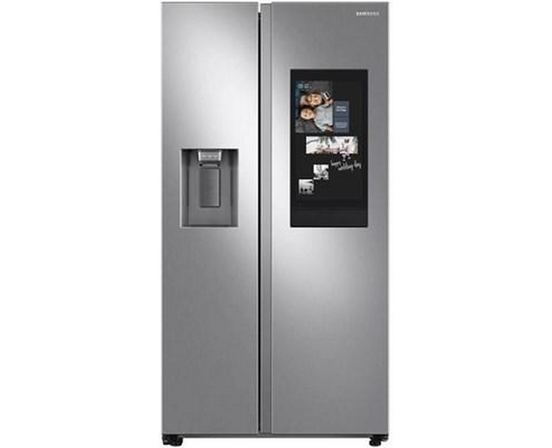 Réfrigérateur côte-à-côte à profondeur de comptoir de 36 po., 21,5 pi³ avec Family Hub™ Samsung - RS22T5561SR/AC