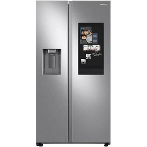 Réfrigérateur côte-à-côte à profondeur de comptoir de 36 po., 21,5 pi³ avec Family Hub™ Samsung - RS22T5561SR/AC