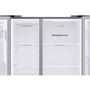 Réfrigérateur côte-à-côte à profondeur de comptoir de 36 po., 21,5 pi³ avec Family Hub™ Samsung - RS22T5561SR/AC