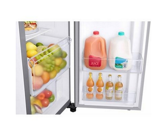 Réfrigérateur côte-à-côte à profondeur de comptoir de 36 po., 21,5 pi³ avec Family Hub™ Samsung - RS22T5561SR/AC