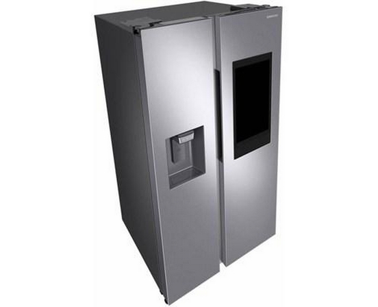 Réfrigérateur côte-à-côte à profondeur de comptoir de 36 po., 21,5 pi³ avec Family Hub™ Samsung - RS22T5561SR/AC