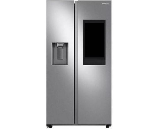 Réfrigérateur côte-à-côte à profondeur de comptoir de 36 po., 21,5 pi³ avec Family Hub™ Samsung - RS22T5561SR/AC