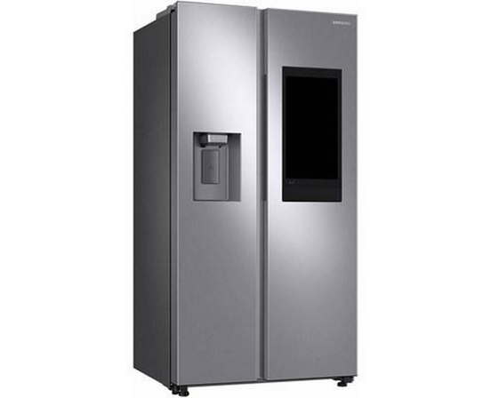 Réfrigérateur côte-à-côte à profondeur de comptoir de 36 po., 21,5 pi³ avec Family Hub™ Samsung - RS22T5561SR/AC