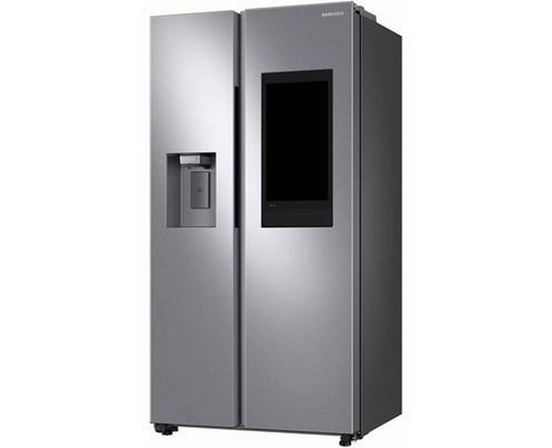 Réfrigérateur côte-à-côte à profondeur de comptoir de 36 po., 21,5 pi³ avec Family Hub™ Samsung - RS22T5561SR/AC
