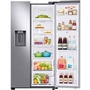 Réfrigérateur côte-à-côte à profondeur de comptoir de 36 po., 21,5 pi³ avec Family Hub™ Samsung - RS22T5561SR/AC