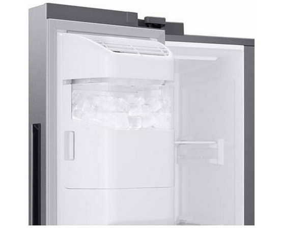 Réfrigérateur côte-à-côte à profondeur de comptoir de 36 po., 21,5 pi³ avec Family Hub™ Samsung - RS22T5561SR/AC