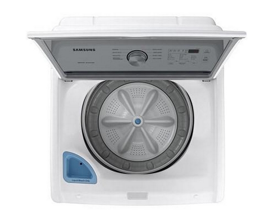 Laveuse à chargement vertical avec Vibration Reduction Technology+ de 5,2 pi³ Samsung - WA45T3200AW/A4