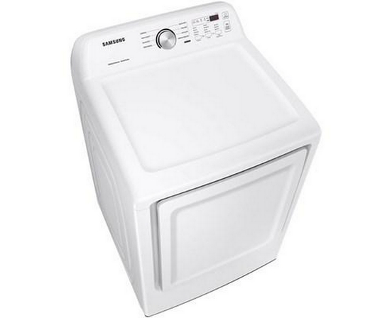 Sécheuse électrique de 7,2 pi³ avec Smart Care Samsung - DVE45T3200W/AC