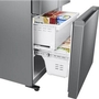 Réfrigérateur trois portes avec porte à deux battants à profondeur de comptoir de 18 pi³ Samsung - RF18A5101SR/AA