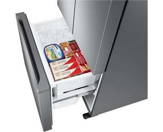 Réfrigérateur trois portes avec porte à deux battants à profondeur de comptoir de 18 pi³ Samsung - RF18A5101SR/AA