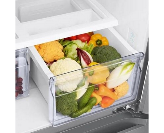 Réfrigérateur trois portes avec porte à deux battants à profondeur de comptoir de 18 pi³ Samsung - RF18A5101SR/AA