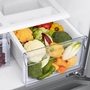 Réfrigérateur trois portes avec porte à deux battants à profondeur de comptoir de 18 pi³ Samsung - RF18A5101SR/AA