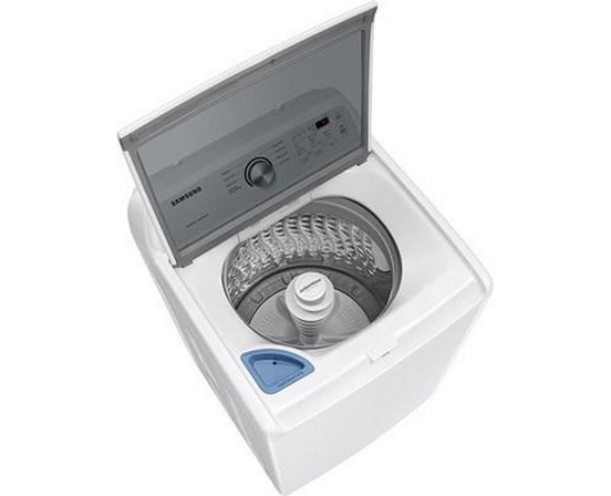 Laveuse à chargement vertical de 5.0 pi³ avec agitateur ActiveWave™ Samsung - WA44A3205AW/A4