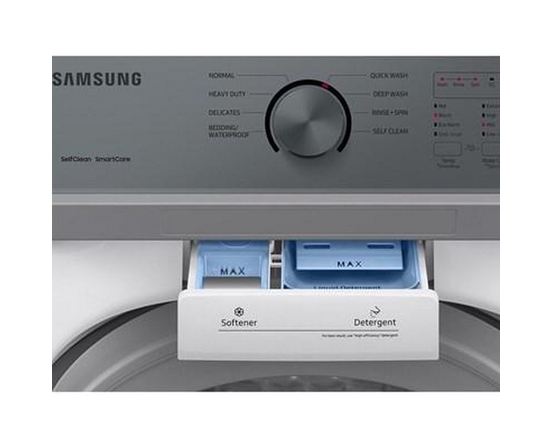 Laveuse à chargement vertical de 5.0 pi³ avec agitateur ActiveWave™ Samsung - WA44A3205AW/A4