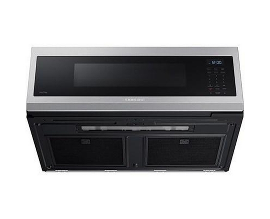 Four à micro-ondes à hotte intégrée de 30 po., 1.1 pi³ avec connectivité Wi-Fi Samsung - ME11A7510DS/AC