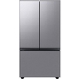 Réfrigérateur trois portes avec porte à deux battants Bespoke de 36 po., 30 pi³ avec machine à glaçons double Samsung - RF30BB6600QLAA