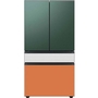 Réfrigérateur quatre portes avec porte à deux battants à profondeur de comptoir de 36 po., 23 pi³ avec machine à glaçons double Samsung - RF23BB8600APAA