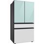 Réfrigérateur quatre portes avec porte à deux battants à profondeur de comptoir de 36 po., 23 pi³ avec machine à glaçons double Samsung - RF23BB8600APAA