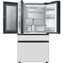 Réfrigérateur quatre portes avec porte à deux battants à profondeur de comptoir de 36 po., 23 pi³ avec machine à glaçons double Samsung - RF23BB8600APAA