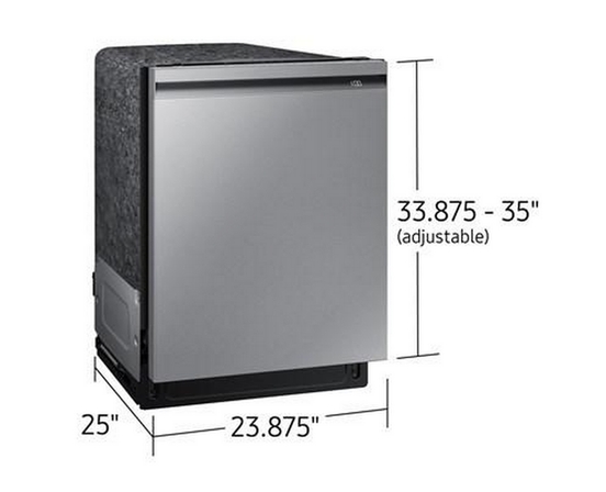 Lave-vaisselle intégré avec connectivité Wi-Fi Samsung - DW80B6060US/AC