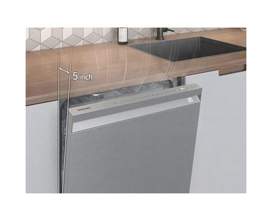Lave-vaisselle intégré avec connectivité Wi-Fi Samsung - DW80B6060US/AC