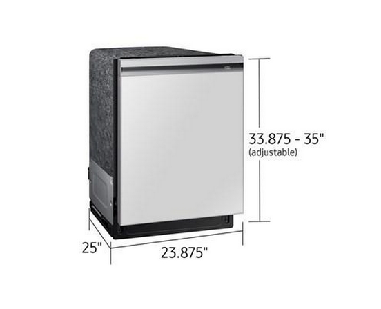 Lave-vaisselle intégré Bespoke avec connectivité Wi-Fi Samsung - DW80B7070AP/AC
