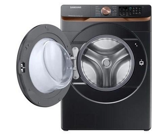 Laveuse à chargement frontal de 5,8 pi³.  avec lavage super rapide et vapeur Samsung - WF50BG8300AV/US