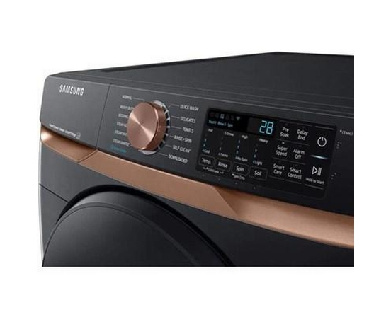 Laveuse à chargement frontal de 5,8 pi³.  avec lavage super rapide et vapeur Samsung - WF50BG8300AV/US