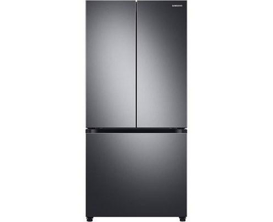 Réfrigérateur trois portes avec porte à deux battants de 33 po, 24,5 pi³. avec Beverage Center™ et pichet d’eau à remplissage automatique Samsung - RF25C5551SG/AA