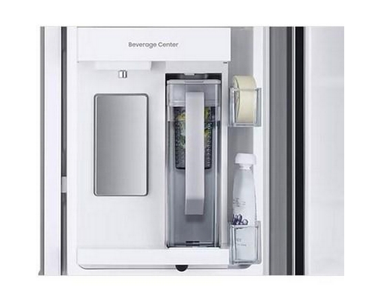 Réfrigérateur trois portes avec porte à deux battants de 33 po, 24,5 pi³. avec Beverage Center™ et pichet d’eau à remplissage automatique Samsung - RF25C5551SG/AA