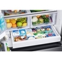 Réfrigérateur trois portes avec porte à deux battants de 33 po, 24,5 pi³. avec Beverage Center™ et pichet d’eau à remplissage automatique Samsung - RF25C5551SG/AA