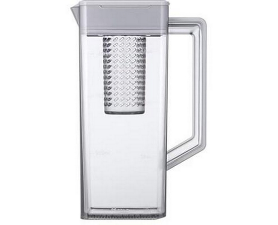 Réfrigérateur trois portes avec porte à deux battants de 33 po, 24,5 pi³. avec Beverage Center™ et pichet d’eau à remplissage automatique Samsung - RF25C5551SR/AA