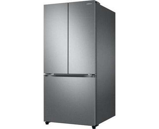 Réfrigérateur trois portes avec porte à deux battants de 33 po, 24,5 pi³. avec Beverage Center™ et pichet d’eau à remplissage automatique Samsung - RF25C5551SR/AA