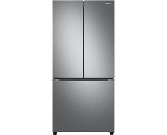 Réfrigérateur trois portes avec porte à deux battants de 33 po, 25 pi³. avec machine à glaçons automatique double avec Ice Bites™ Samsung - RF25C5151SR/AA