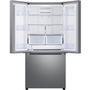 Réfrigérateur trois portes avec porte à deux battants de 33 po, 25 pi³. avec machine à glaçons automatique double avec Ice Bites™ Samsung - RF25C5151SR/AA