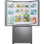 Réfrigérateur trois portes avec porte à deux battants de 33 po, 25 pi³. avec machine à glaçons automatique double avec Ice Bites™ Samsung - RF25C5151SR/AA