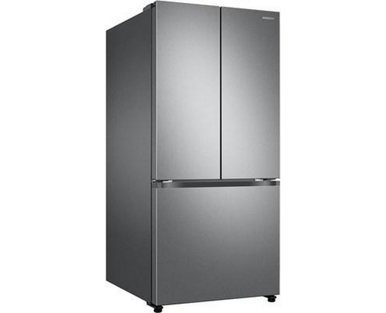 Réfrigérateur trois portes avec porte à deux battants de 33 po, 25 pi³. avec machine à glaçons automatique double avec Ice Bites™ Samsung - RF25C5151SR/AA
