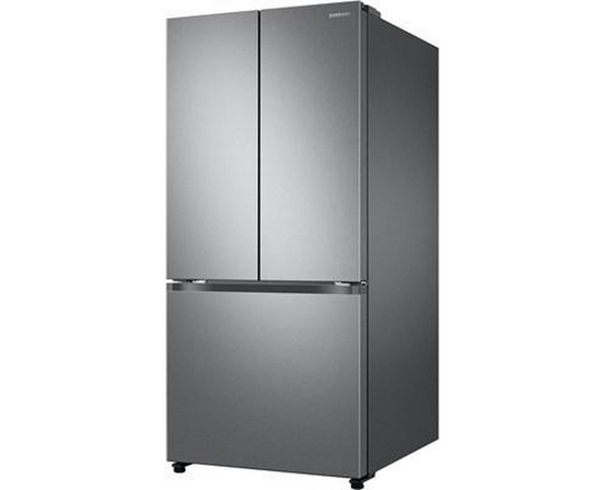 Réfrigérateur trois portes avec porte à deux battants de 33 po, 25 pi³. avec machine à glaçons automatique double avec Ice Bites™ Samsung - RF25C5151SR/AA