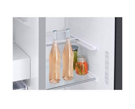 Réfrigérateur côte-à-côte à profondeur de comptoir Bespoke de 36 po, 22,6 pi³. avec centre de breuvage Samsung - RS23CB760012AA