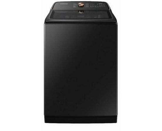 Laveuse à chargement vertical de 6.2 pi³. avec solution de soins pour animaux et distributeur automatique Samsung - WA54CG7550AVA4
