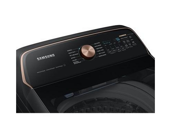 Laveuse à chargement vertical de 6.2 pi³. avec solution de soins pour animaux et distributeur automatique Samsung - WA54CG7550AVA4