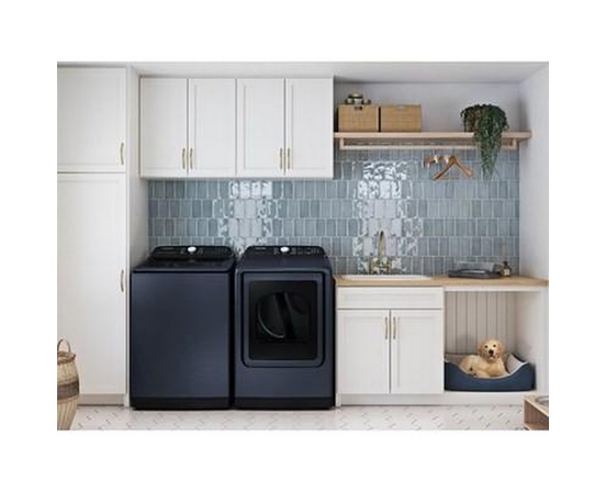 Laveuse à chargement vertical de 6,2 pi³ avec solution de soins pour animaux et lavage super rapide Samsung - WA54CG7150ADA4